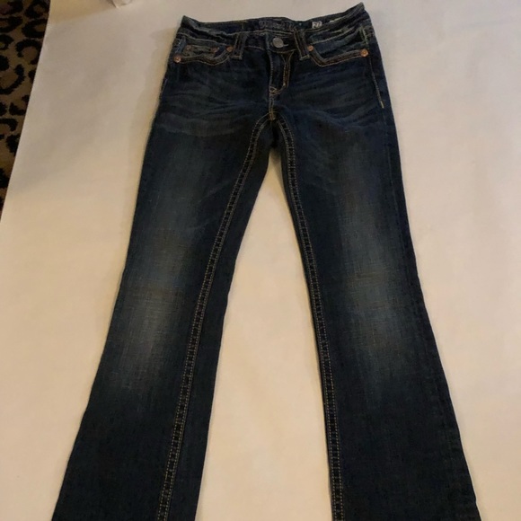Miss Me Cowhide Pockets Bootcut Jeans Size 27 - Picture 1 of 4